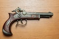 Antique gun pistol Royalty Free Stock Photo