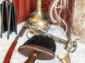 Antique hairdressing tool of yesteryear Royalty Free Stock Photo