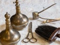 Antique hairdressing tool of yesteryear Royalty Free Stock Photo