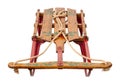 Antique hand painted sled Royalty Free Stock Photo