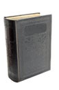 Antique Hardcover Book isolated on Royalty Free Stock Photo