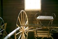 Antique Horse Carriage In Barn Royalty Free Stock Photo