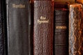 Antique Hymnals Royalty Free Stock Photo