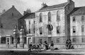 Antique Illustration of Historic Hospital of Scotland`s Capital City Royalty Free Stock Photo