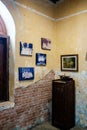 Classic decoration of living room with old furnitures inside