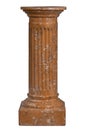 Marble looking column for bust or flowers