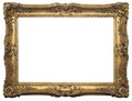 Antique Isolated Picture Frame Royalty Free Stock Photo