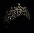 1902 Antique Jewelry Design Tiara Cartier Paris Gold Silver Diamonds Aquamarines Luxury Lifestyle Fashion Accessory