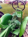Antique John Deere tractor Royalty Free Stock Photo