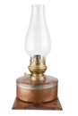 Antique kerosene lamp