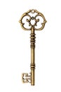 Antique key Royalty Free Stock Photo