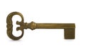 Antique key Royalty Free Stock Photo