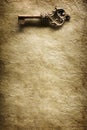 Antique key Royalty Free Stock Photo