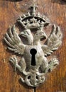 Antique keyhole Royalty Free Stock Photo
