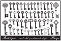 ANTIQUE KEYS Big Collection