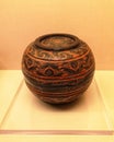 Antique lacquer ware from Qin Dynasty, China Royalty Free Stock Photo