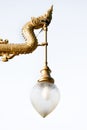 Antique lamp on isolate Royalty Free Stock Photo