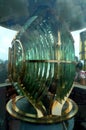 Antique Lantern Asia lighthouse Macau Light House Fresnel Lens Catholic Church Chapel of Our Lady of Guia Fortress Macao China