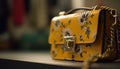Antique leather luggage adds elegance to travel generated by AI