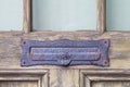 Antique letter mail box