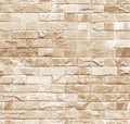 Antique limestone wall seamless Royalty Free Stock Photo
