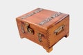 Antique Lockable Cigar Box Royalty Free Stock Photo