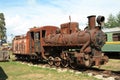 Antique locomotive