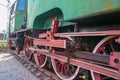 An antique locomotive Royalty Free Stock Photo