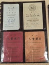 Antique Macau Banking Accounting Tai Fung Ngan Hung Macao Kuong Tong Ngan Hong Bank Pass Savings Account Book Records Transactions