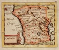 Antique map of Congo (Africa)