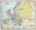 Antique Map of Europe