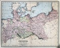 Antique Map of Prussia