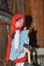 Antique Marionette Puppet Doll on Strings