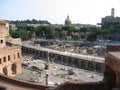 Antique markets of Traian to Rome in Italy.