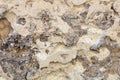 Antique masonry surface in sandy tones Royalty Free Stock Photo