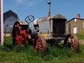 Antique McCormack Deering Tractor With Lugs