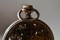 Skeleton Mechanism Vintage Pocket Watch