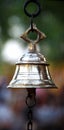 Antique metal bell Royalty Free Stock Photo