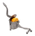 Antique Metal Orange Juice Squeezer Royalty Free Stock Photo