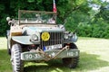 Antique military car