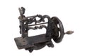 Antique minature hand crank sewing machine