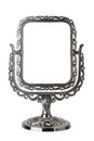 Antique mirror isolated Royalty Free Stock Photo