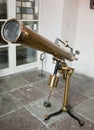 Antique mirror telescope