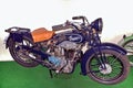 Antique motorcycle brand PRAGA 500 BD, 499 ccm, 1928, motorcycle museum