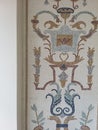 ANTIQUE multi colour mosaic design on wall