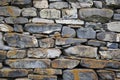 Antique natural stonewall texture background Royalty Free Stock Photo