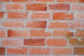 Antique old brick wall Grunge red stone texture Royalty Free Stock Photo