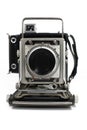 Antique Old photo Camera Royalty Free Stock Photo