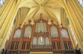 Antique organ in austrian catholic church