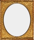 Antique Ornate Gold Frame Royalty Free Stock Photo